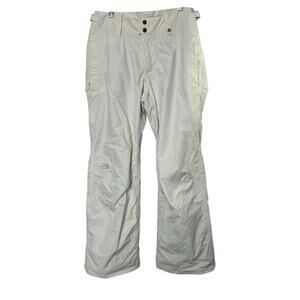 The North Face White APEX Ski Snow Pants Women's Size Medium